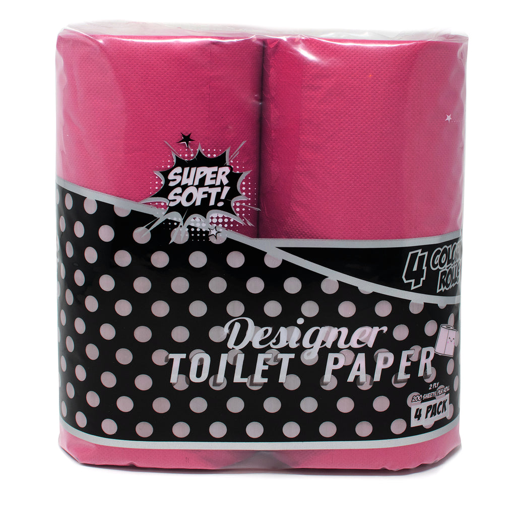 Designer Colored Toilet Paper-Pink - joe trend shop