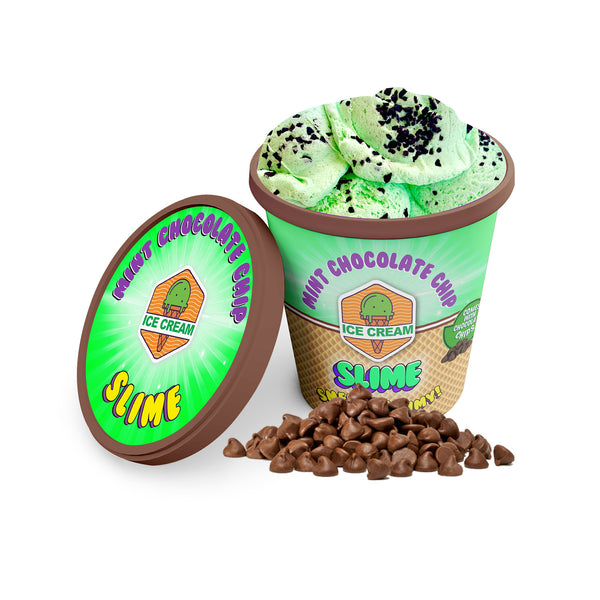 Ice Cream Slime - Mint Chocolate Chip - joe trend shop