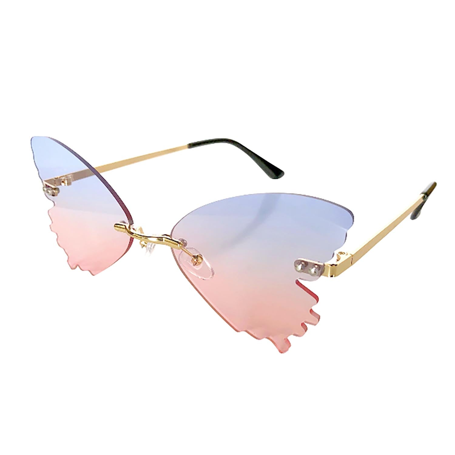 SPKS Novelty Butterfly Sunglasses