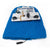 Electric Blue knit Headphone Beanie caps with headphone jack and comfortable, hidden speakers. 